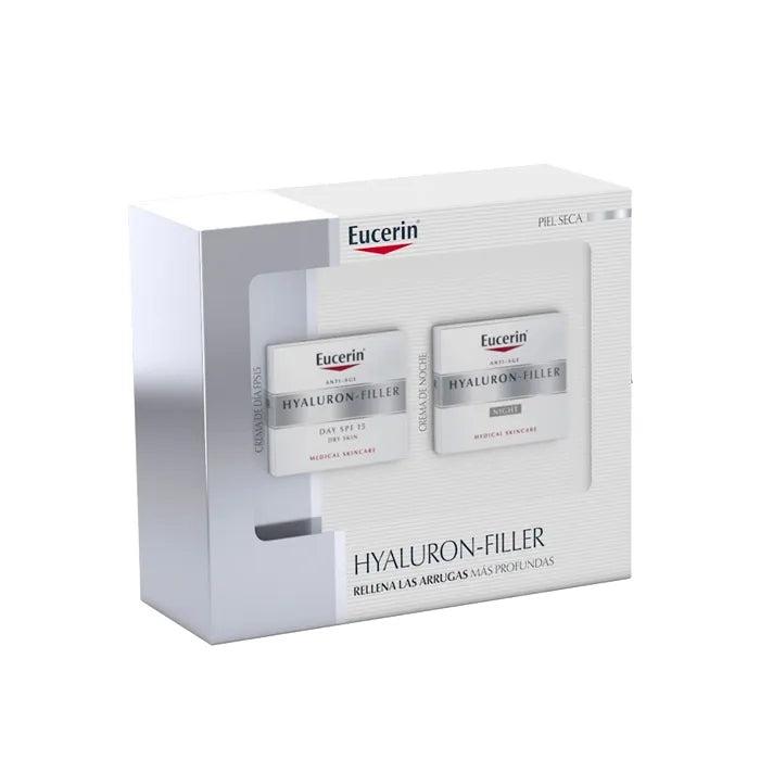 Eucerin Hyaluron Filler Crema Giorno Spf 15 Pelle Molto Secca 50ml Set 2 Pezzi