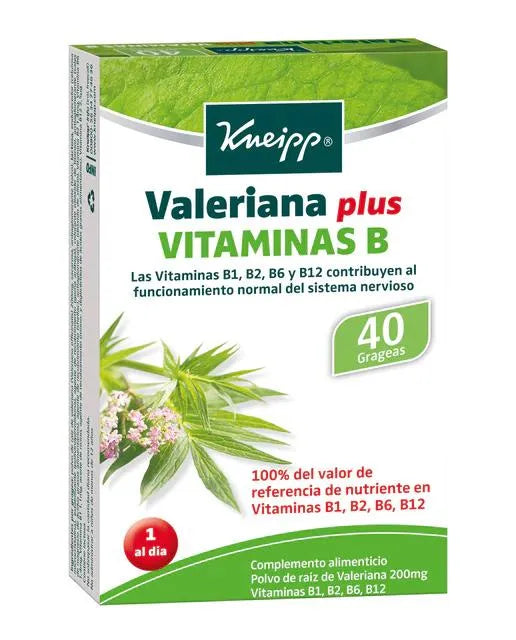 Kneipp Valeriana Plus Vitamine B 40 Degrees