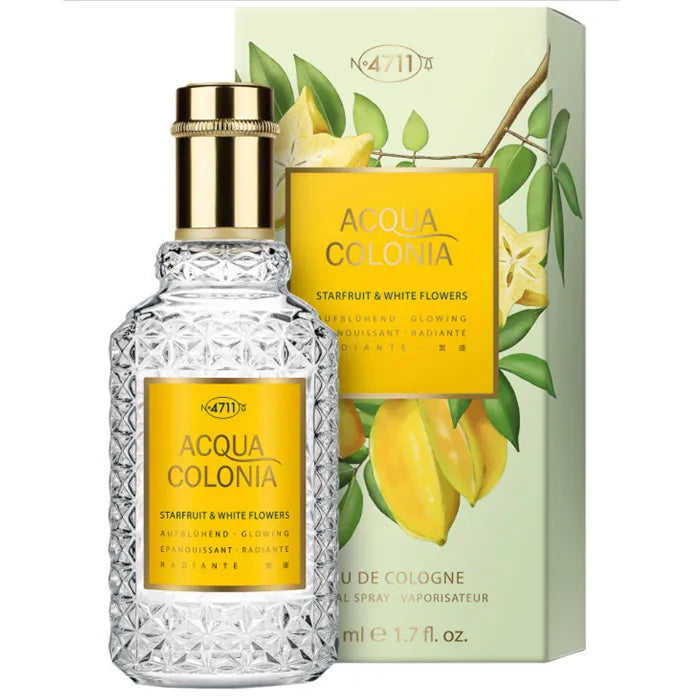 4711 Acqua Colonia Starfruit e Fiori Bianchi Eau de Cologne 50 ml