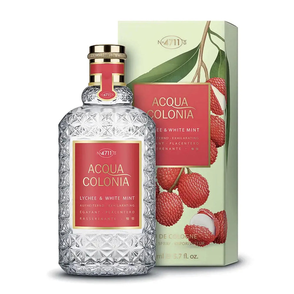 4711 Lychee e White Mint Eau de Cologne 100 ml Spray