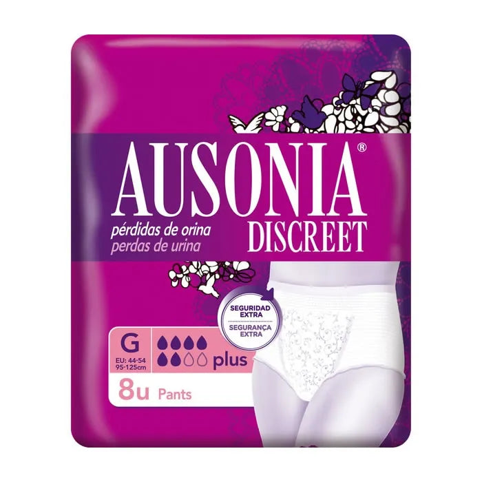 Ausonia Discreet g Plus Pants 8 Unità - Protezione