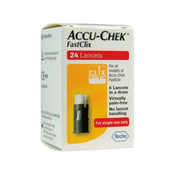 Accu-chek Fastclix Lancette 24u - Prelievo Indolore
