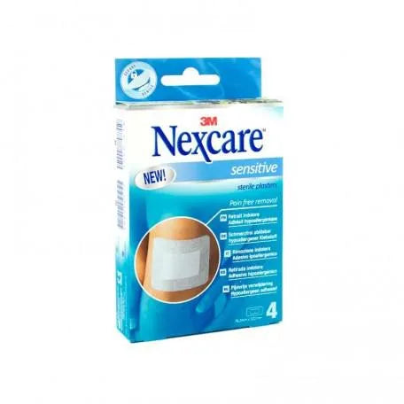 Nexcare Cerotti Sensitivi Sterilizzati 4 Pezzi 7,6 X 10,1 Cm