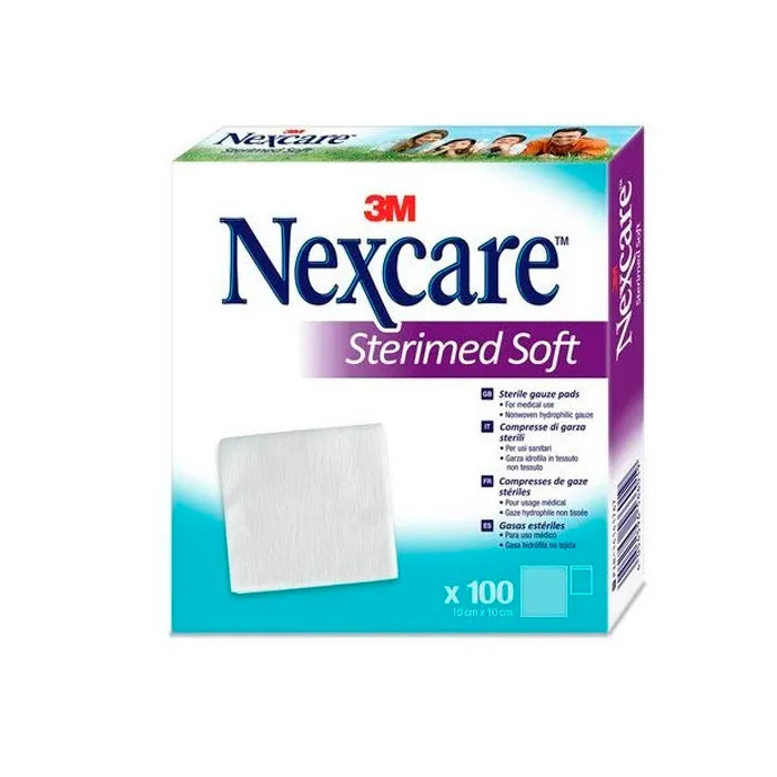 Nexcare Sterimed Compresse d Gaza Sterili 10x10m