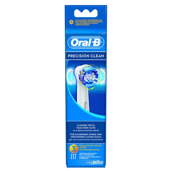 Oral-B Testine Di Ricambio Precision Clean 3 unità (eb 20-3 Precision Clean)