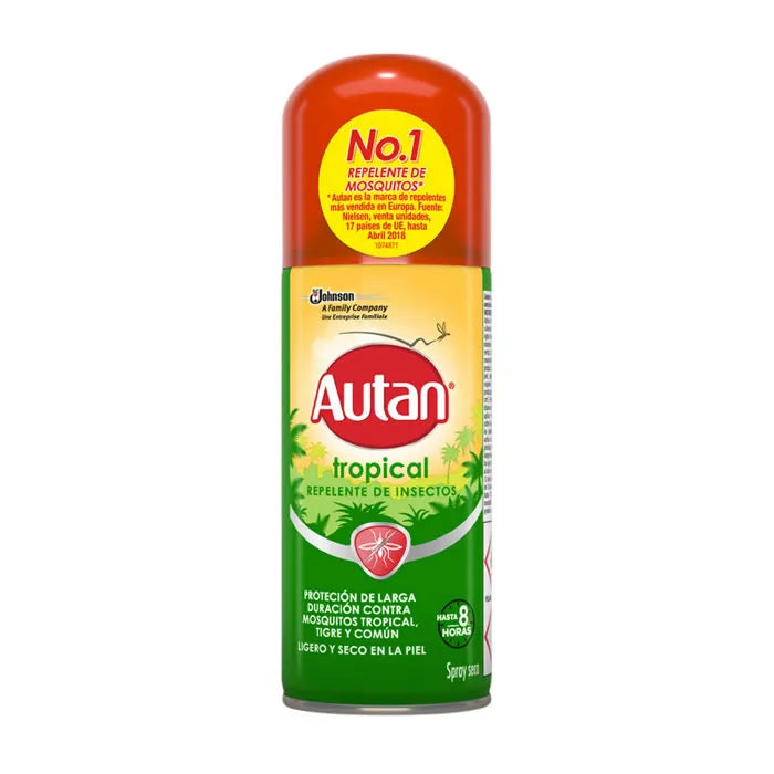 Autan Tropical Repellente Spray a Secco 100 ml