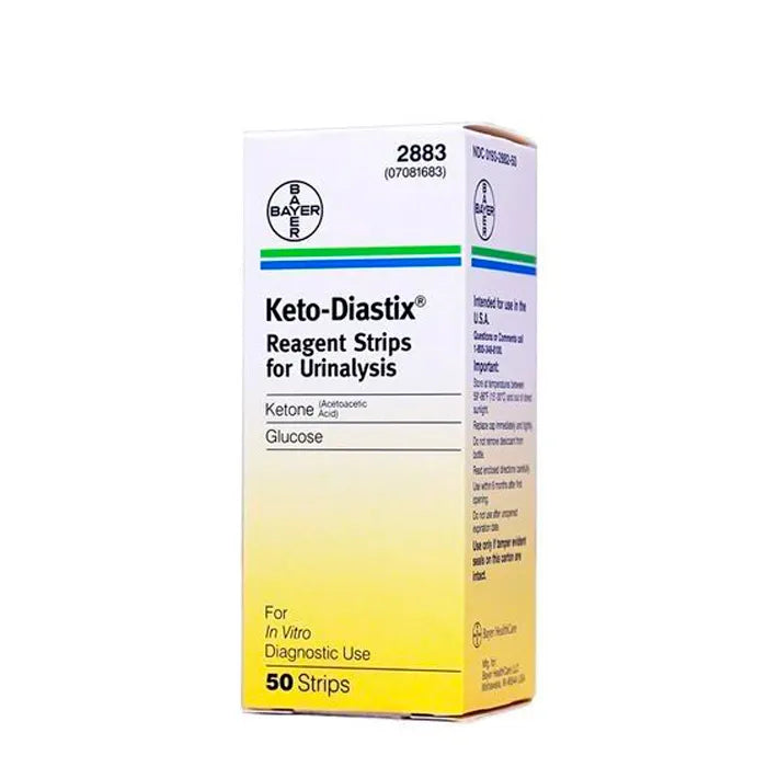 Bayer Ketodiastix 50 Strisce Reattive per Analisi Urine