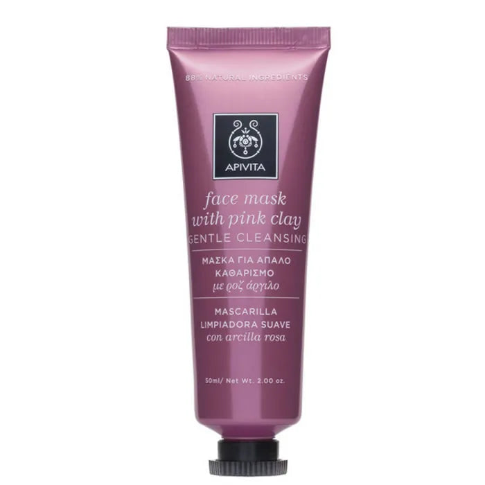 Apivita Maschera Detergente Delicata Argilla Rosa 50 ml