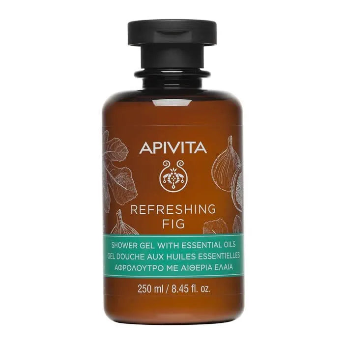 Apivita Gel da Bagno al Fico con Oli Essenziali 250 ml