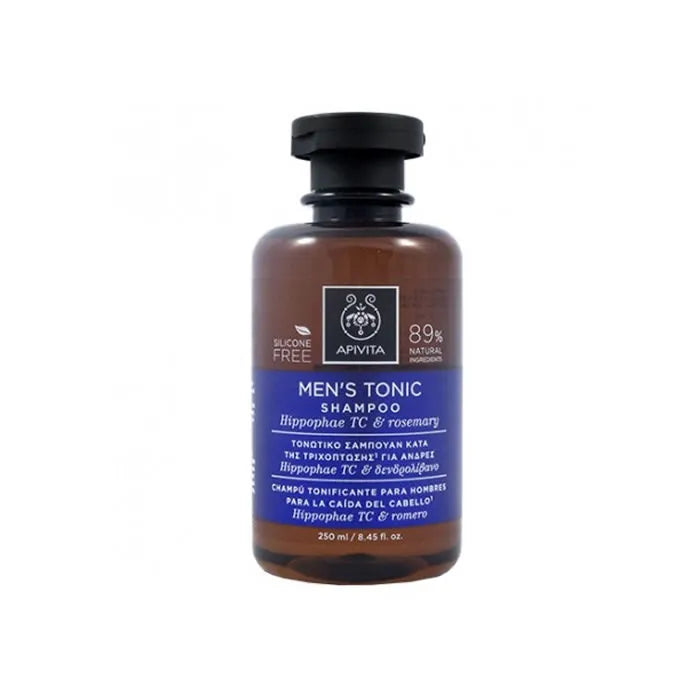 Apivita Shampoo Tonificante Uomo Ippofae e Rosmarino 250 ml