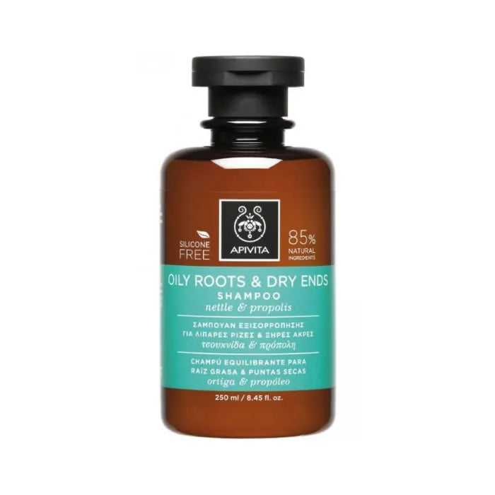 Apivita Shampoo Radici Grasse Punte Secche 250 ml