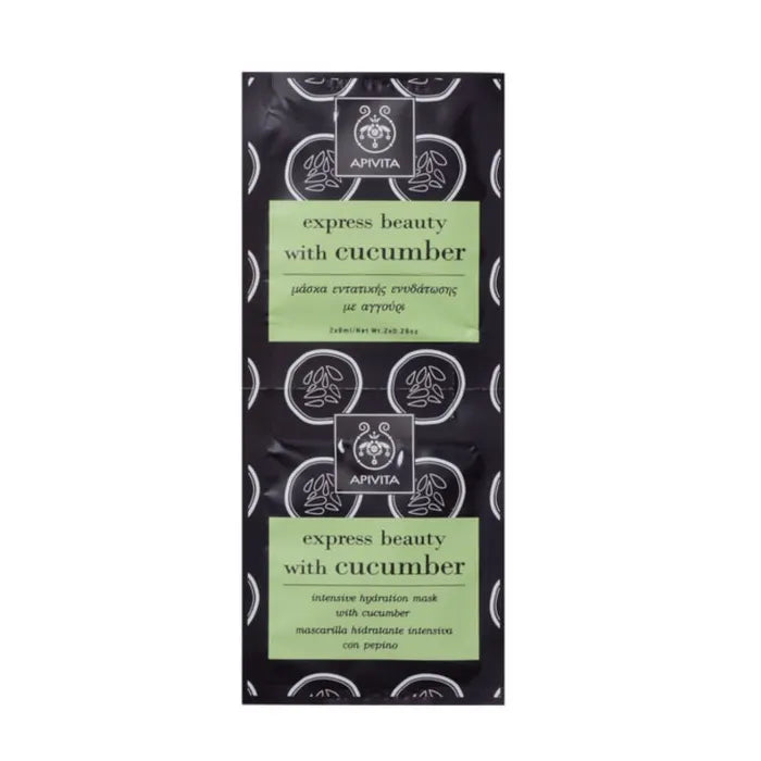 Apivita Maschera Intensiva al Cetriolo 2x8 ml