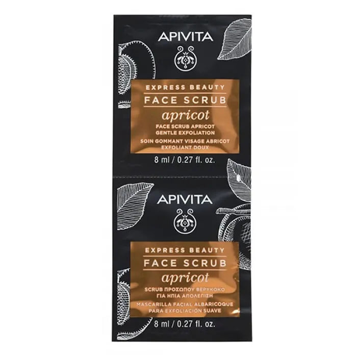 Apivita Maschera Viso Esfoliante Delicata - Pelle Luminosa