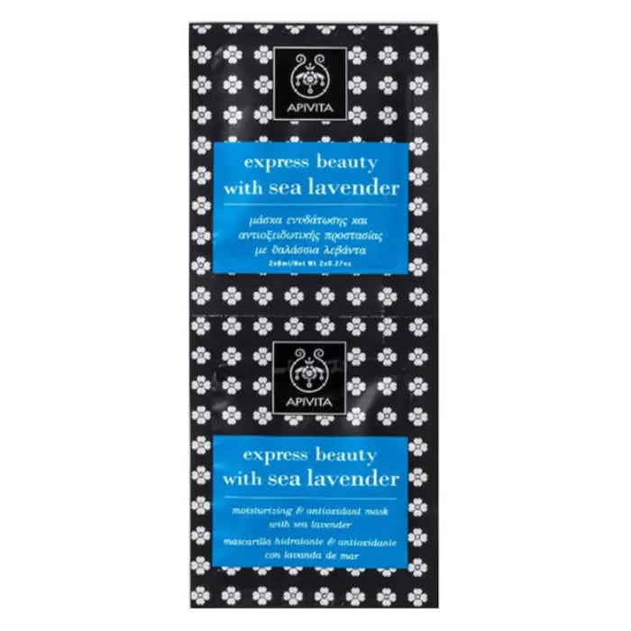 Apivita Express Beauty Maschera Viso Anti-inquinamento 2x8 ml