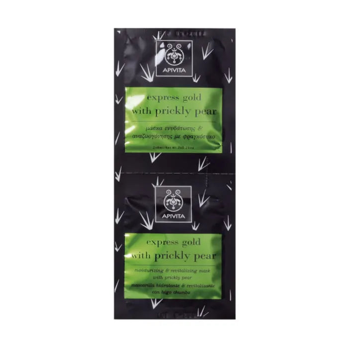 Apivita Maschera e Rivitalizzante con Fico D'india 2x8 ml