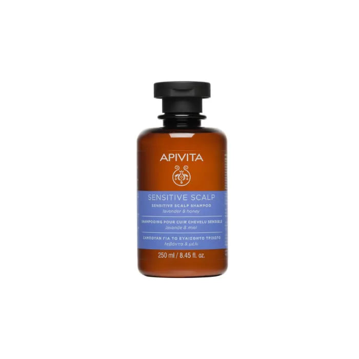 Apivita Shampoo Cuoio Capelluto Sensibile Lavanda Miele 250 ml