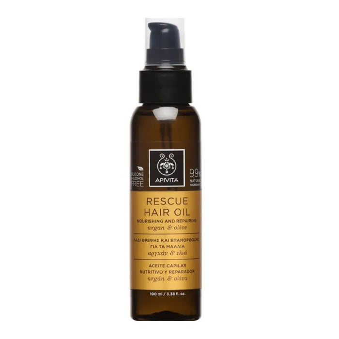 Apivita Olio Capelli Rescue con Argan e Oliva 150 ml