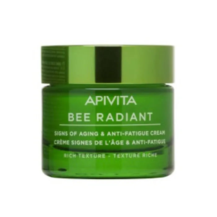 Apivita Bee Radiant Crema Ricca 50 ml - Idratazione Profonda
