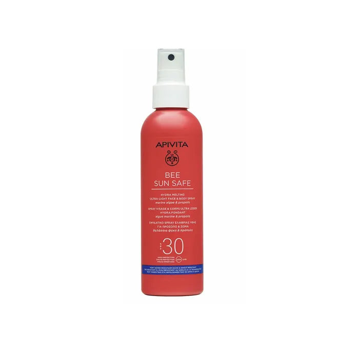 Apivita Bee Sun Safe Spray Solare spf 30 Viso Corpo 200 ml