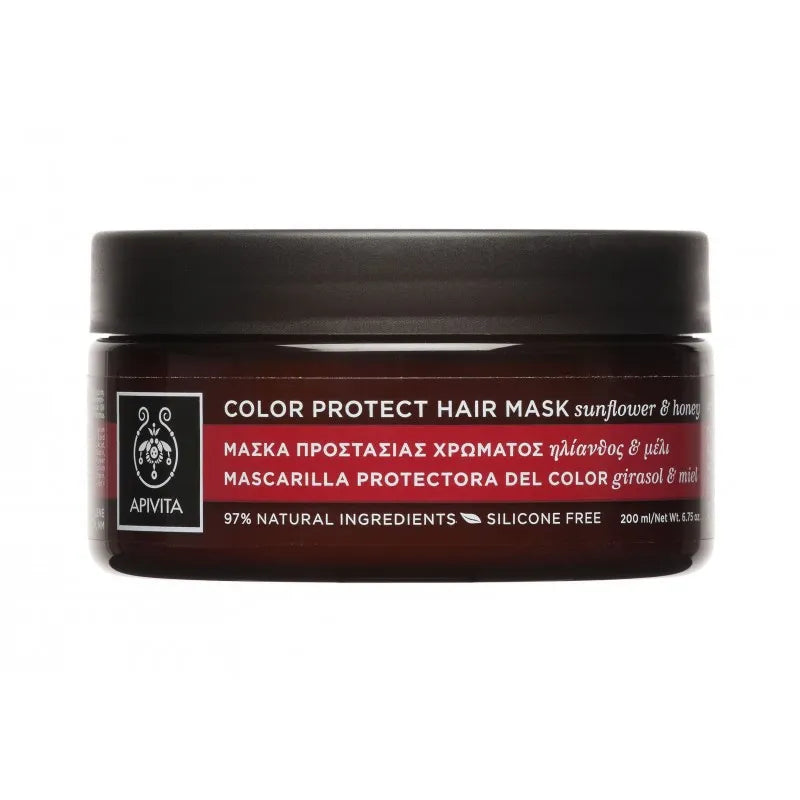 Apivita Maschera Colorata Girasole e Miele 200 ml