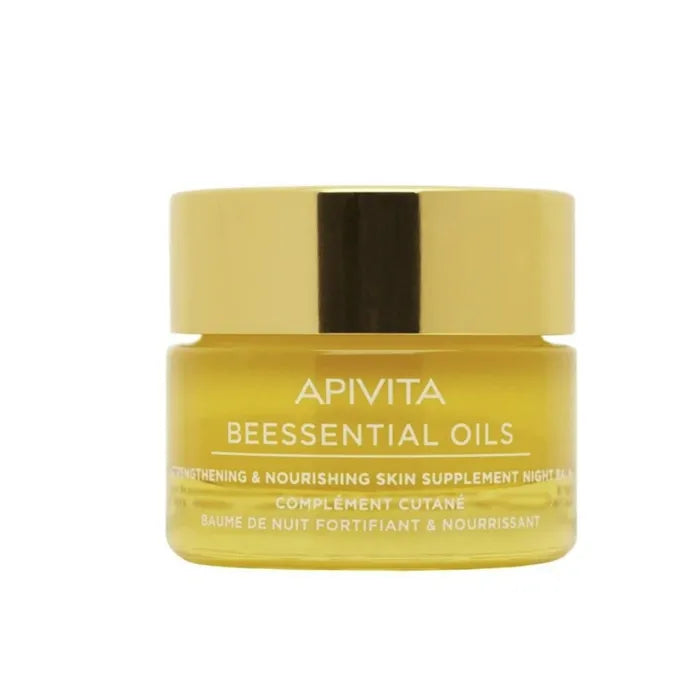 Apivita Beessential Balsamo Nutriente Notte Pelle 15 ml
