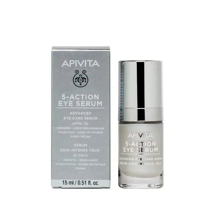 Apivita 5-action Siero per gli Occhi 15 ml - Riduce Occhiaie