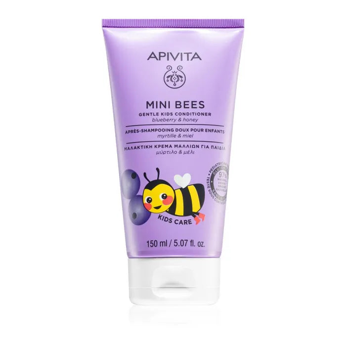 Apivita Mini Bees Balsamo Delicato Bambini Mirtillo e Miele 150 ml