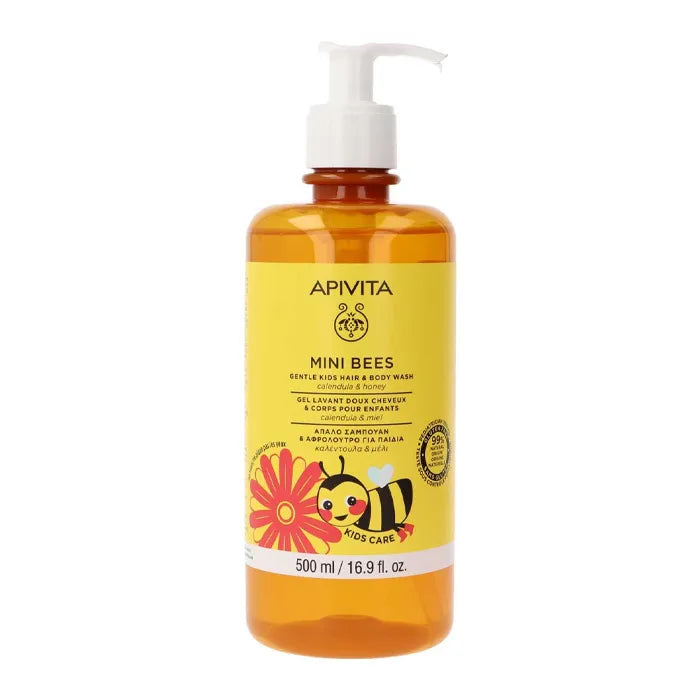 Apivita Mini Bees Gel Neonati Calendula e Miele 500 ml