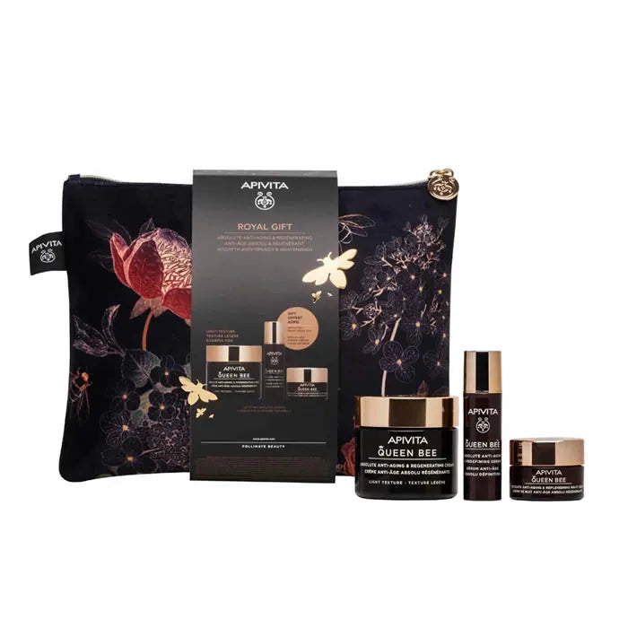 Apivita Queen Bee Crema Anti-età 50 ml Set 3 Pezzi