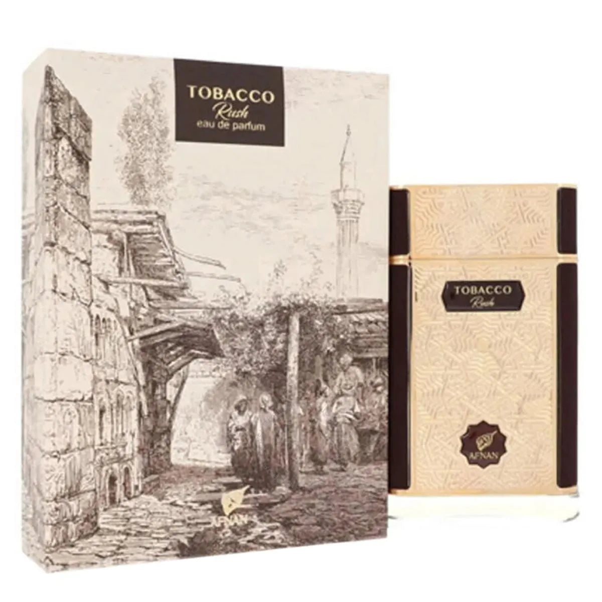 Afnan Tobacco Rush Eau de Parfum 80 ml - Fragranza Intensa