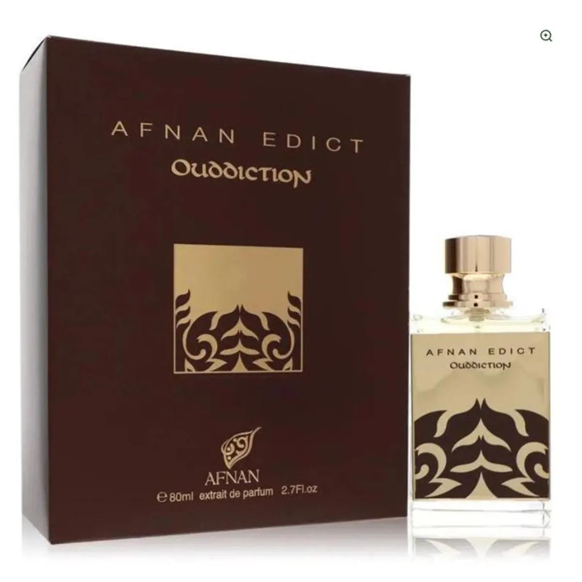 Afnan Edict Ouddiction Estratto di Profumo 80 ml