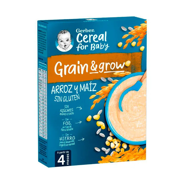 Gerber Papilla Riso e Mais Senza Glutine 250g