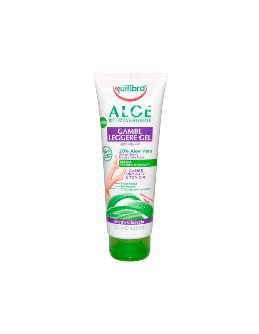 Equilibra Legs Aloe Light Gel 125ml