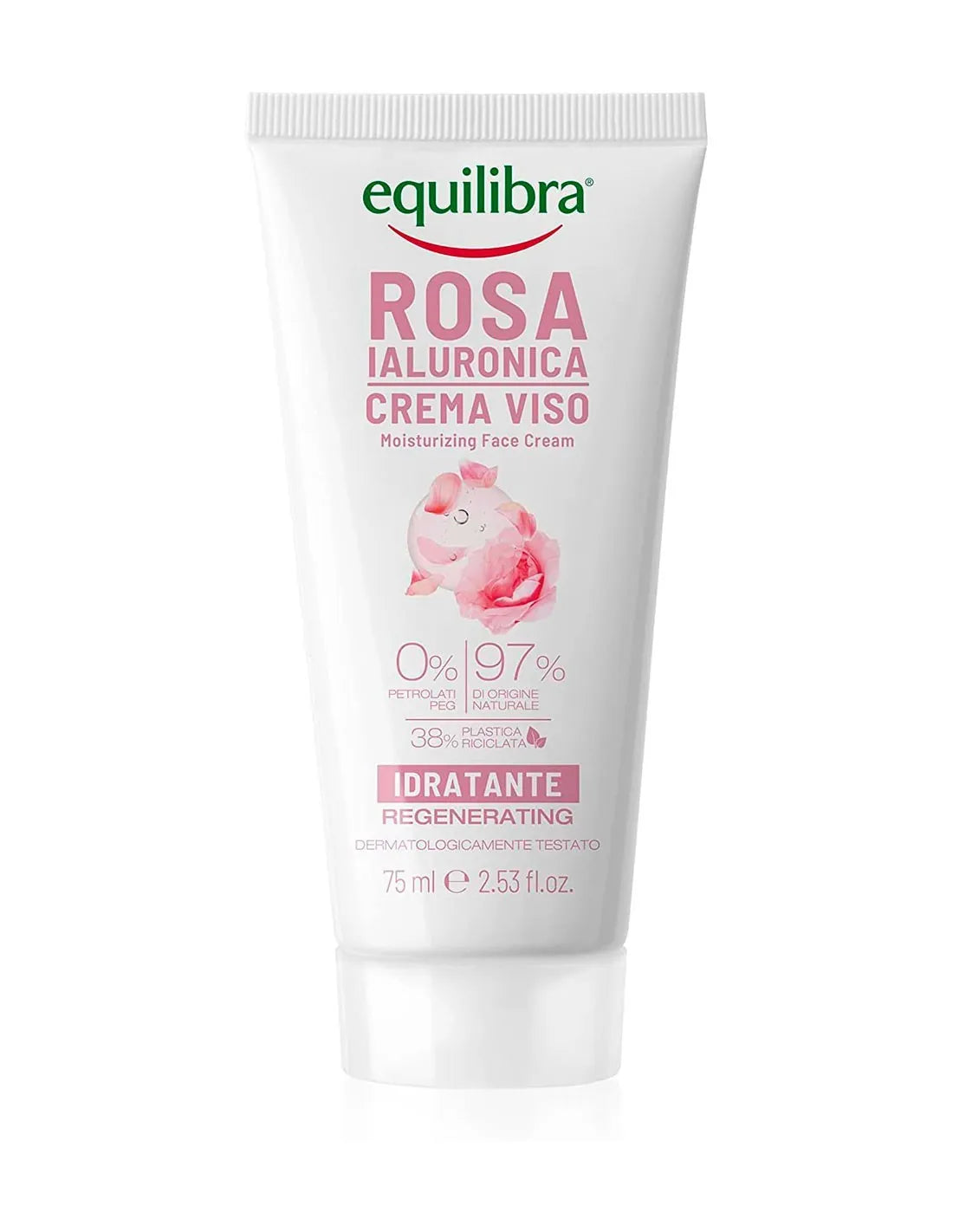 Equilibra Rose Ialuron Face Moi Cr 75