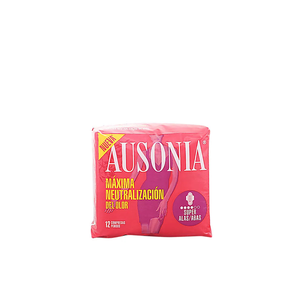 Ausonia Super Plus con Ali Assorbenti Igienici 12 Pezzi