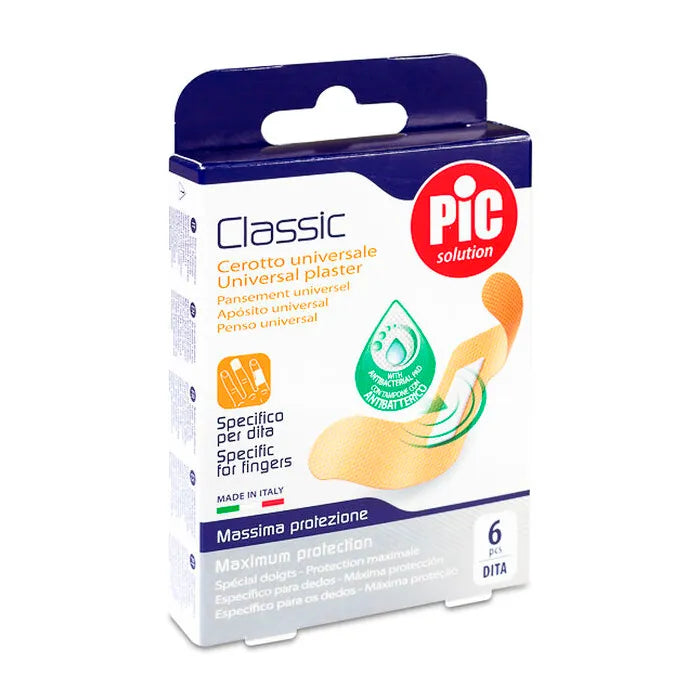 Pic Classic Medicazioni Adesive per Dita 6U