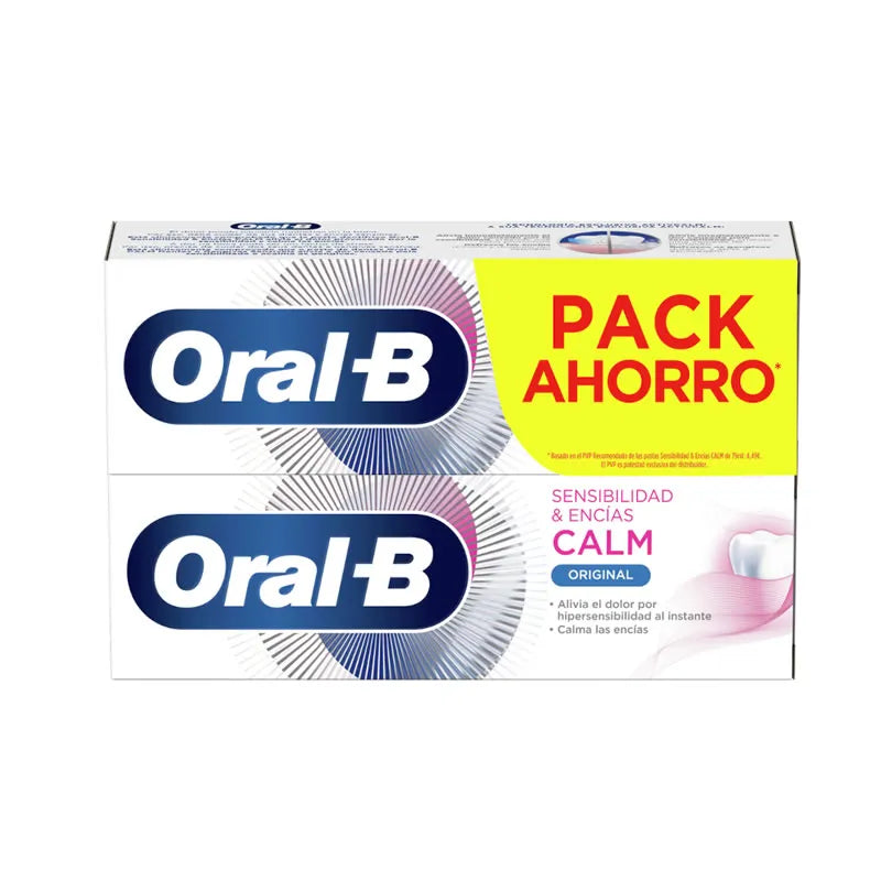 Pasta Oral-B Sensibilità e Gengive Calma Originale 2x75ml