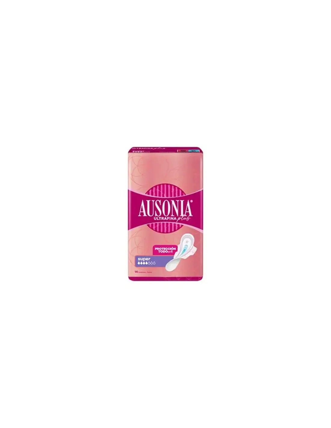 Ausonia Ultrafina Plus Assorbenti Super Ali 14 Pezzi