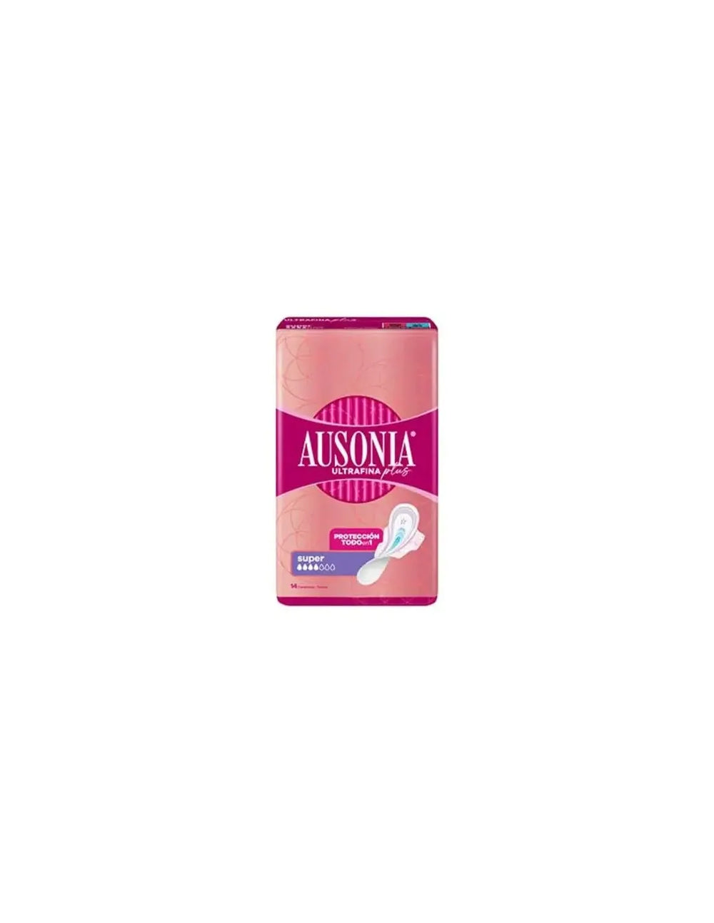 Ausonia Ultrafina Plus Assorbenti Super Ali 14 Pezzi
