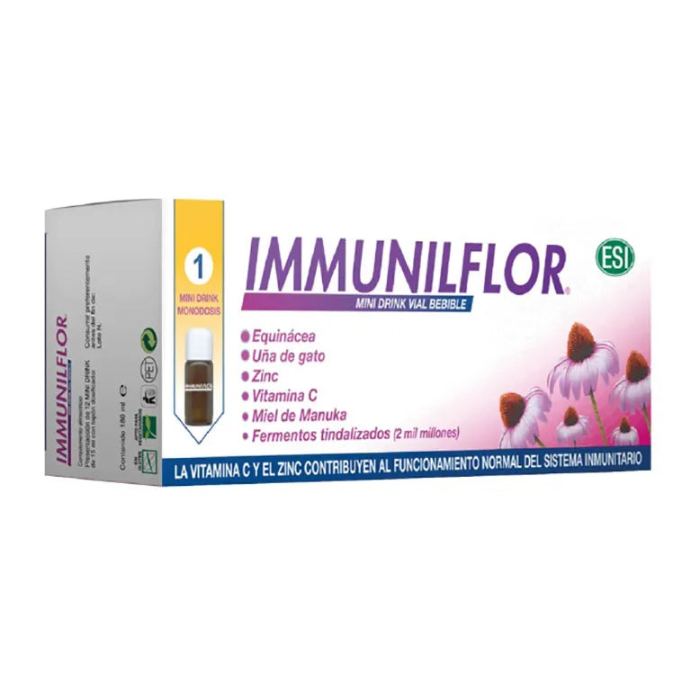 Trepatdiet Immunilflor Mini Drink 12 Viales