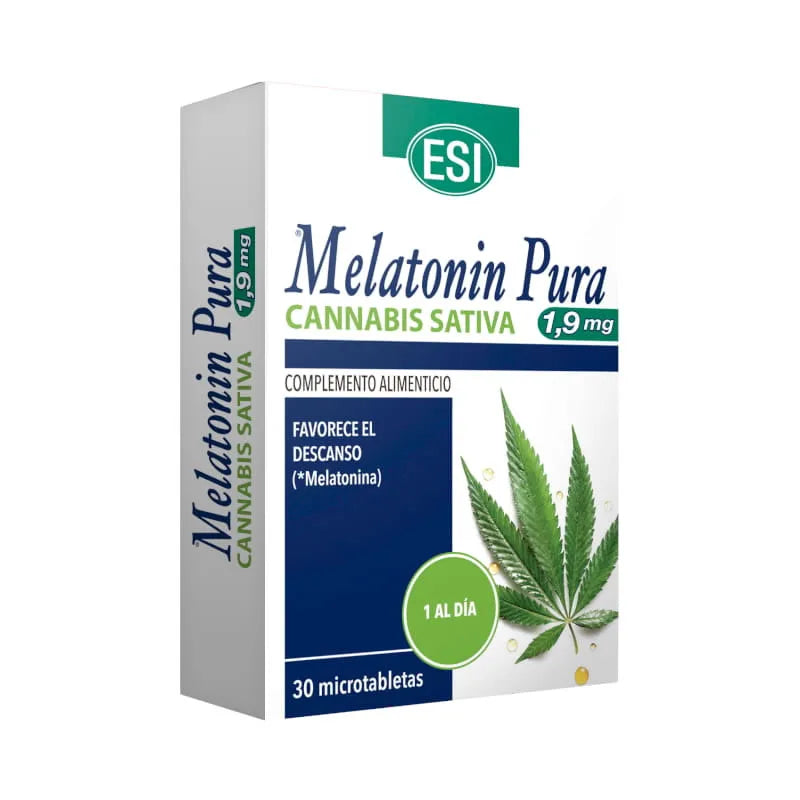 Esi Melatonina Pura Cannabis Sativa 1,9 Mg 30 Microcompresse