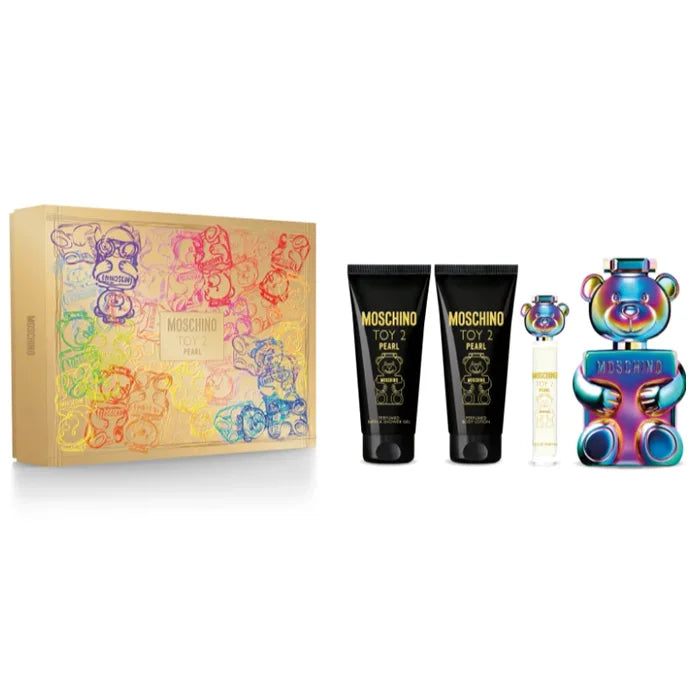 Moschino Toy 2 Pearl Eau De Parfum Spray 100ml Set 4 Parti