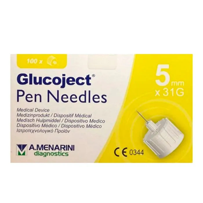 Menarini Glucoject Ago da Insulina  31gx5mm 100U
