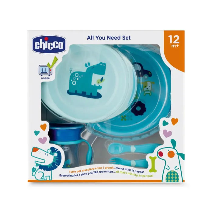 Chicco All You Need 12m+ Blue Set 5 Parti