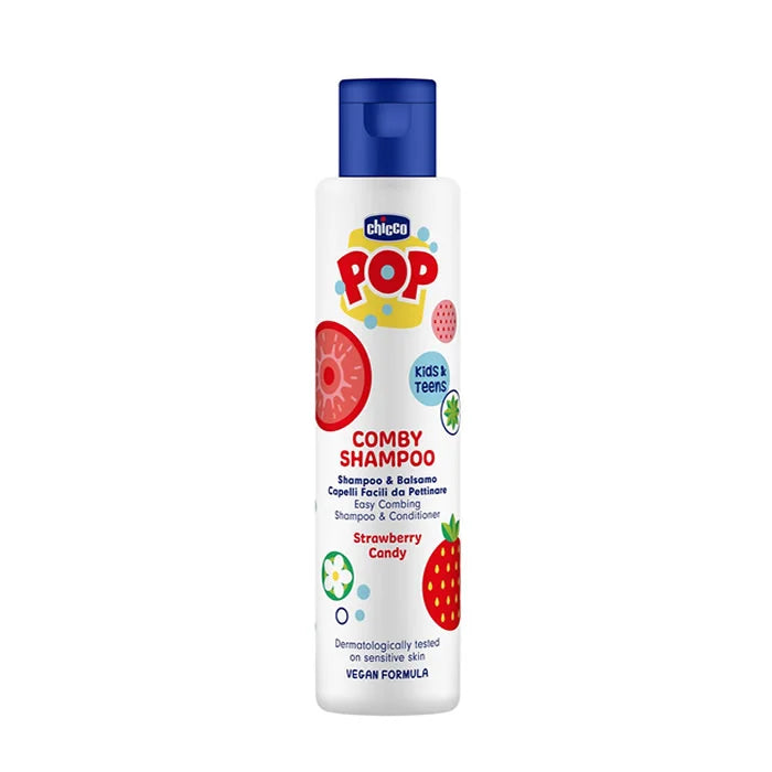 Chicco Pop Strawberry Shampoo And Conditioner 250ml