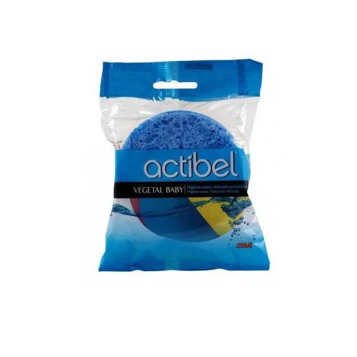 Actibel Spugna per Neonati 2 Pezzi - Delicata e Morbida