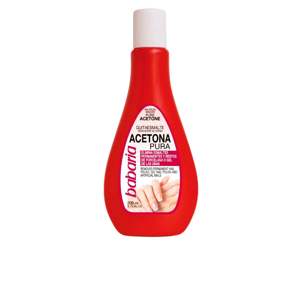 Babaria Acetone Puro per Esmalti e Gel Permanenti 200 ml