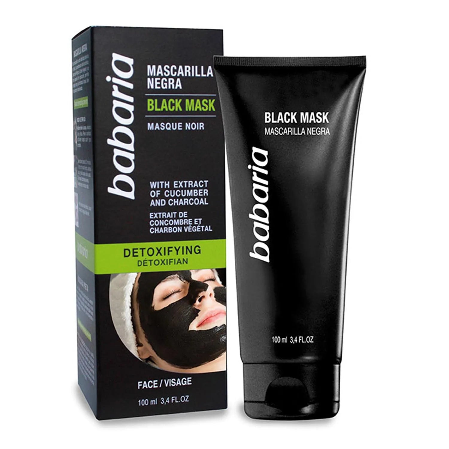 Babaria Black Detox Maschera 100 ml