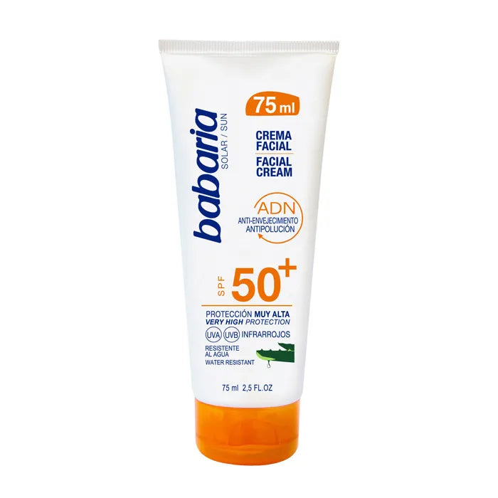 Babaria spf 50 Aloe Vera Resistente All'acqua 75 ml