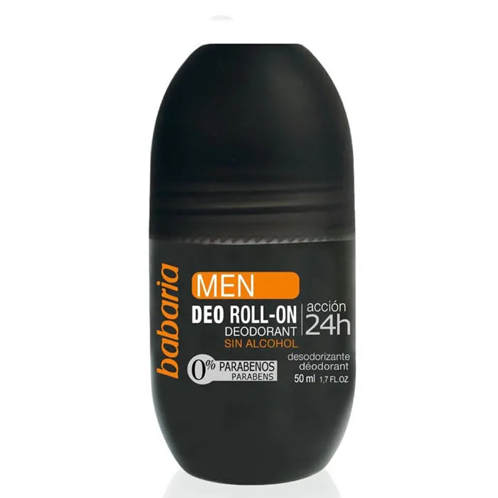 Babaria Man Deodorante Roll-on 50 ml | Fresco e Duraturo